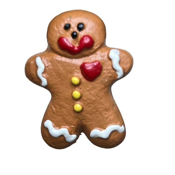 Vintage Gingerbread Post Earrings - Picture 5 of 6